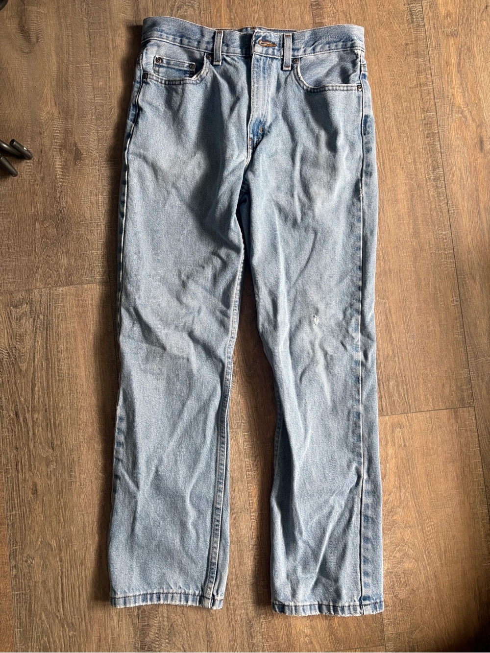 Light Blue Classic Straight Jeans